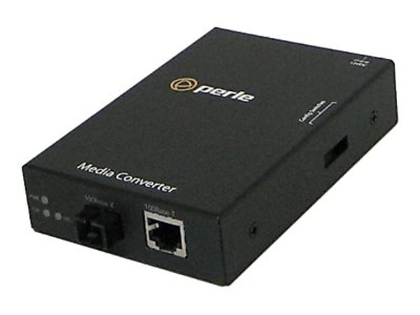 Perle S-100-S1SC20D - Fiber media converter - 100Mb
