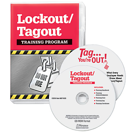 ComplyRight Lockout/Tagout DVD/CD-ROM Training Kit