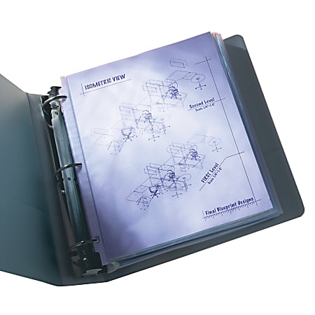 Wilson Jones® Top-Loading Sheet Protectors, Economy-Weight, Semi-Clear, Box Of 100