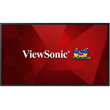 Viewsonic CDE4320 Digital Signage Display - 42.5" LCD Cortex A73 1.40 GHz - 3 GB - 3840 x 2160 - Direct LED - 350 Nit - 2160p - HDMI - USB - DVI - SerialEthernet