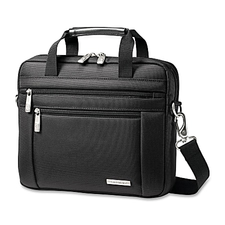 Samsonite Classic Carrying Case for 10.1" Netbook - Black - Nylon - Handle, Shoulder Strap - 9.5" Height x 11.5" Width x 2" Depth - 1 Pack