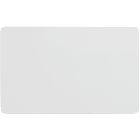 Zebra Premier ID Card - Printable - 2.12" x 3.38" Length - White - Polyvinyl Chloride (PVC) - 500 Pack