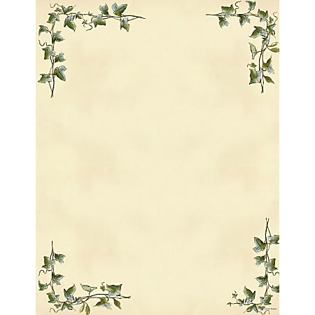 Printer paper with borders store