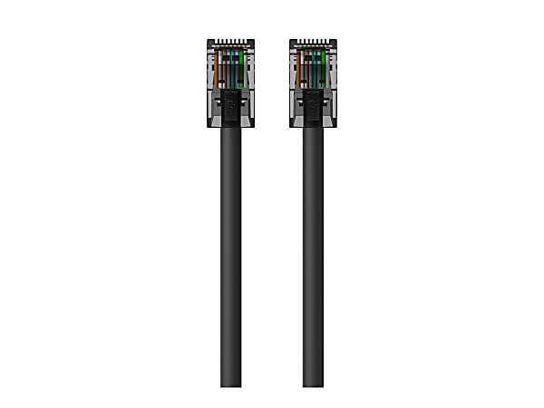 Belkin High Performance - Patch cable - RJ-45 (M) to RJ-45 (M) - 2.1 m - UTP - CAT 6 - molded - black