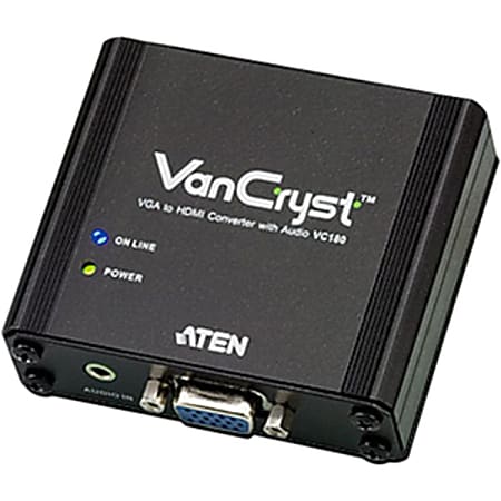 ATEN VC180 - Video converter - VGA - HDMI - for ATEN VM0202HB, VP2730; VanCryst VM6404HB