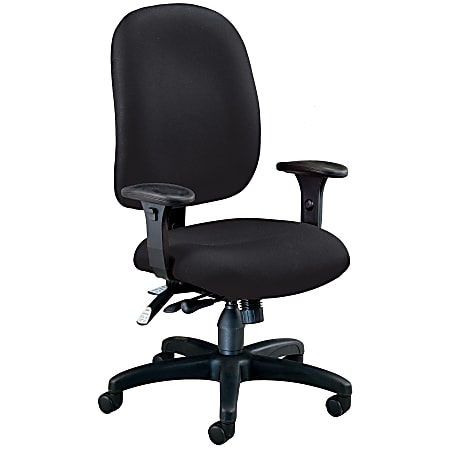 OFM Super Task Fabric High-Back Computer Chair, Black
