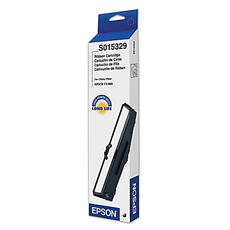 Epson® S015329 Black Fabric Printer Ribbon