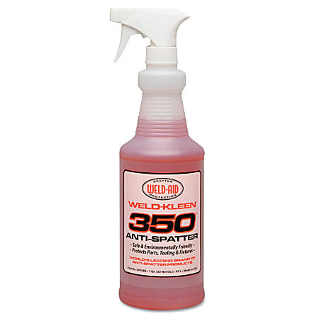Weld-Aid Weld-Kleen® 350 Anti-Spatter Drum, 55 Gallons, Red