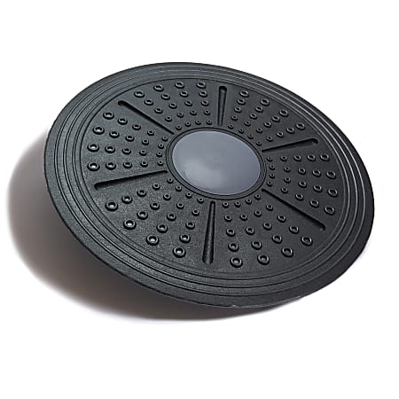 Black Mountain Products Balance Trainer Wobble Board, 16", Black