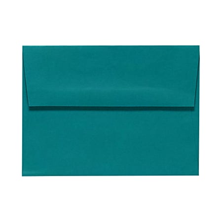 LUX Invitation Envelopes, A6, Peel & Press Closure, Teal, Pack Of 250