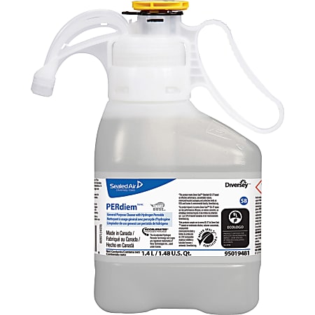 PERdiem General Purpose Cleaner - Concentrate Spray - 0.37 gal (47.34 fl oz) - Bottle - 1 Each - Clear
