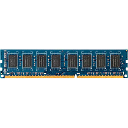 HP 8-GB PC3-12800 (DDR3-1600 MHz) DIMM Memory - For Desktop PC - 8 GB (1 x 8 GB) - DDR3-1600/PC3-12800 DDR3 SDRAM - Non-ECC - Unbuffered - 240-pin - DIMM