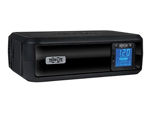 Tripp Lite UPS Smart 1000VA 500W Tower Battery Back Up LCD AVR 120V USB Coax RJ45 TAA GSA - UPS - 15 A - AC 120 V - 500 Watt - 1000 VA - USB - output connectors: 8 - TAA Compliant