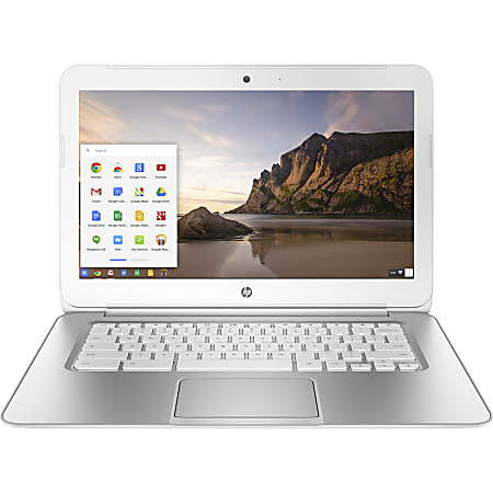 HP Chromebook 14-ak000 14-ak010nr 14" LCD Chromebook - Intel Celeron N2840 Dual-core (2 Core) 2.16 GHz - 2 GB DDR3L SDRAM - 16 GB SSD - Chrome OS - 1366 x 768 - Anodized Silver, Snow White, Turbo Silver
