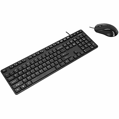 Targus Corporate HID 104-Key Keyboard And Optical Mouse Bundle, Black, BUS0067