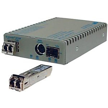 Omnitron Systems 7331E-1 SFP+ Module - 1 x 10GBase-X Network