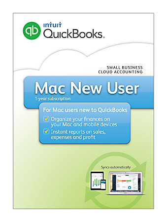 QuickBooks® 2016, For Apple® Mac®, Traditional Disc