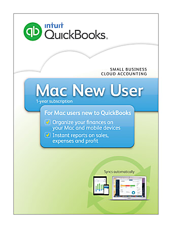Intuit&reg; QuickBooks&reg; 2016, For Mac&reg;, Disc