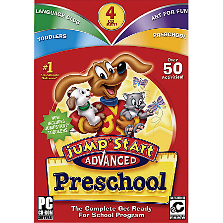 JumpStart® Advanced Preschool, Traditional Disc
