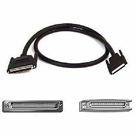 Belkin SCSI III Ultra Fast and Wide Cable with Thumbscrews - HD-68 Male SCSI - VHDCI Male SCSI - 30ft - Black