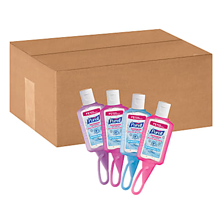 PURELL® Advanced Jelly Wraps Hand Sanitizer - 1 fl oz (29.6 mL) - Flip Top Bottle Dispenser - Kill Germs - Hand, Skin - Clear - Moisturizing - 36 / Carton