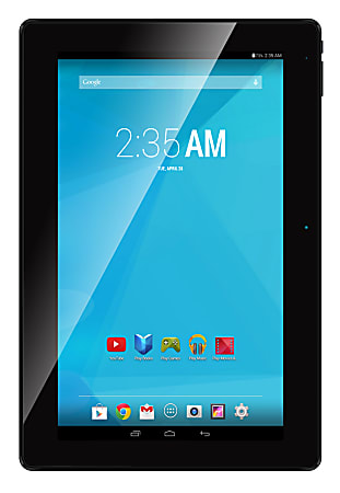 Trio PRO-10.1 Wi-Fi Tablet, 10.1" Screen, 1GB Memory, 8GB Storage, Android 4.4 KitKat