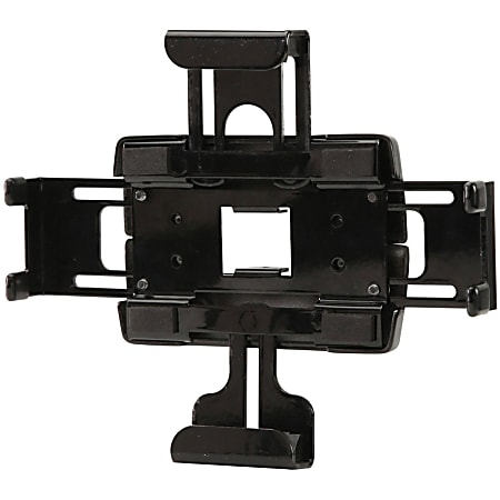 Peerless-AV PTM200 Wall Mount for Tablet PC - Black - Height Adjustable - 7.7" to 13.8" Screen Support - 5 lb Load Capacity - 75 x 75 - VESA Mount Compatible - 1