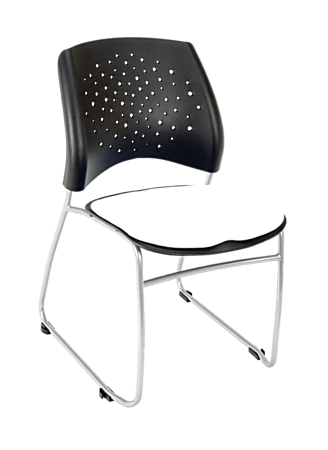 OFM Stars And Moon Stack Chairs, Lavender, Set Of 4