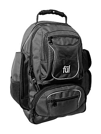 ful Beale Street Laptop Backpack For 15.4" Laptops, Black