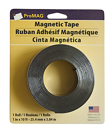 Master Magnet 1/2 in. x 10 ft. Magnetic Tape Roll 96274 - The Home Depot