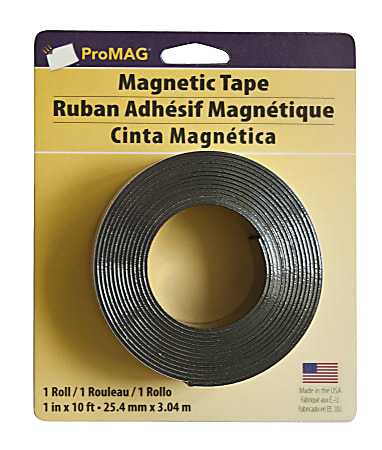 ME297 White 10 m - roll Magnetic Tape 10 m roll 