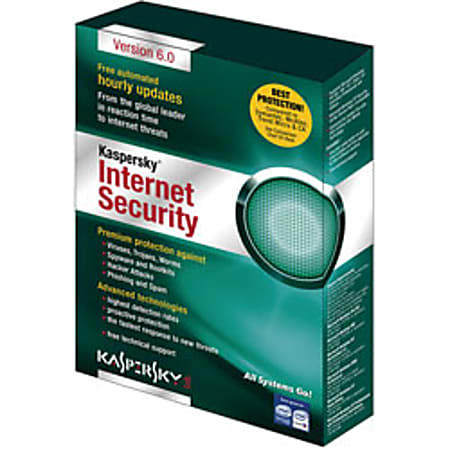 Kaspersky® Internet Security 6.0, Traditional Disc