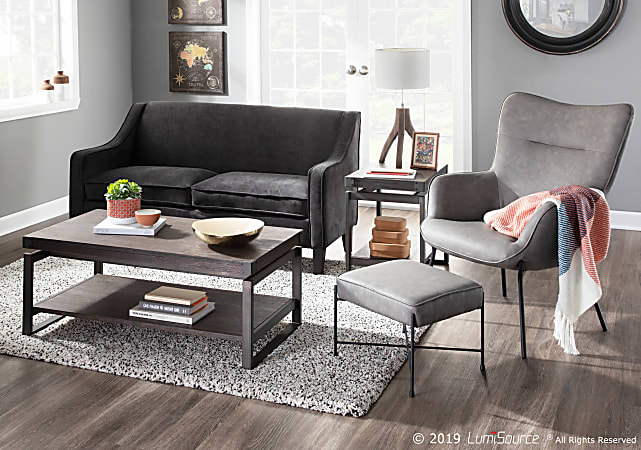 Dark gray lounge chair store