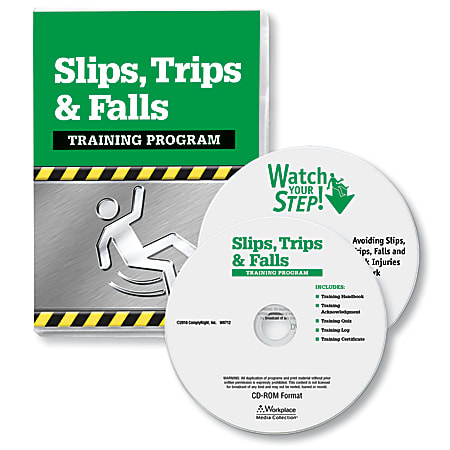 ComplyRight Slip, Trips And Falls DVD/CD-ROM Training Kit