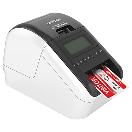 Forfølge lytter Anmelder Brother QL820NWB Professional Ultra Flexible Label Printer - Office Depot