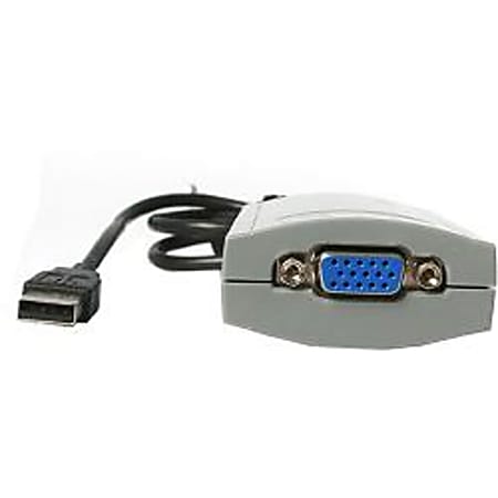 StarTech.com USB VGA External Dual or Multi Monitor Video Adapter