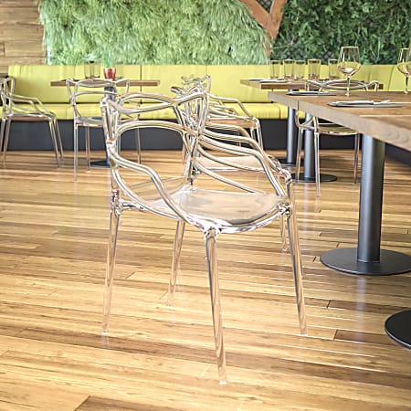 Clear side chair 2025