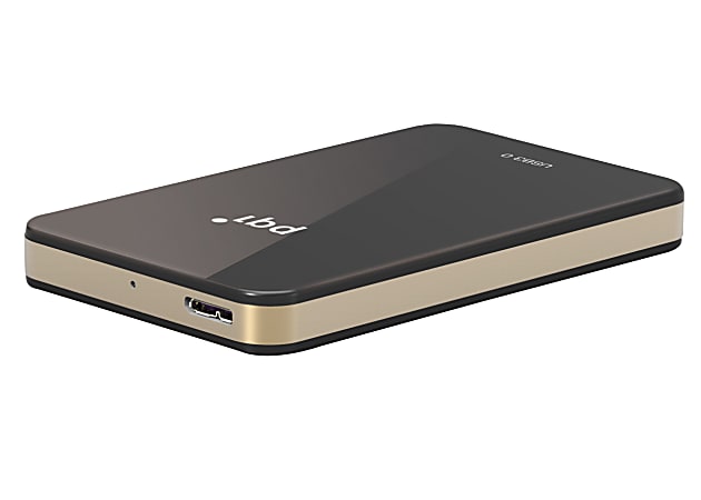 PQI USB外付けHDD 2TB H567V Plus PQI 2TB External Hard Drive 16MB Cache USB 3.0 H567V Black