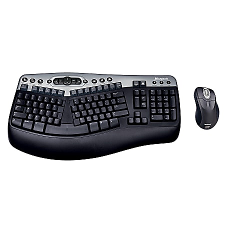 Microsoft® Wireless Optical Desktop Pro, Keyboard And Mouse Combo