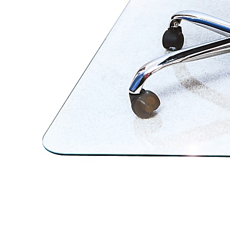 Crystal clear hotsell chair mat