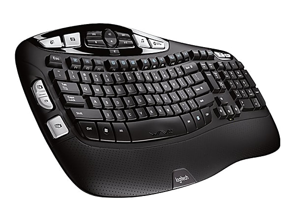 Logitech K350 Wireless Full Size Keyboard Black 920 001996