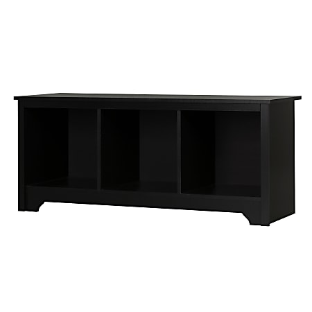 South Shore Vito Cubby Storage Bench, 19-3/4"H x
