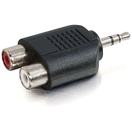 ADAPADOR 2 JACK RCA A PLUG 3.5 ESTEREO – Electronica HL