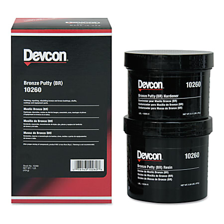 Devcon Bronze Putty (BR), 1 lb Tub