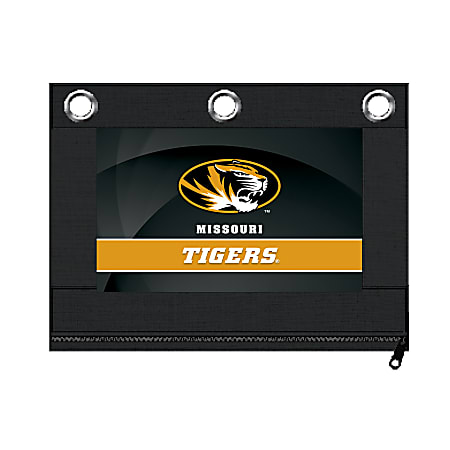 Markings by C.R. Gibson® Pencil Pouch, 9 7/8" x 7 1/2", Missouri Tigers