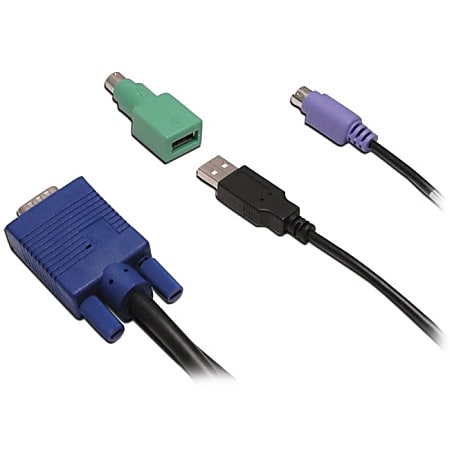 Avocent PS2/USB KVM Cable with USB to PS/2 Adapter - 9ft