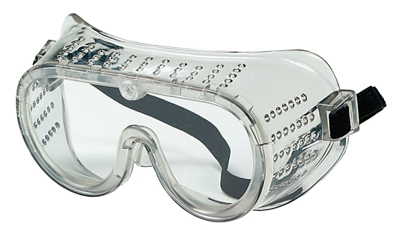 R3 Safety Economy Cover Safety Goggles Clear Office Depot