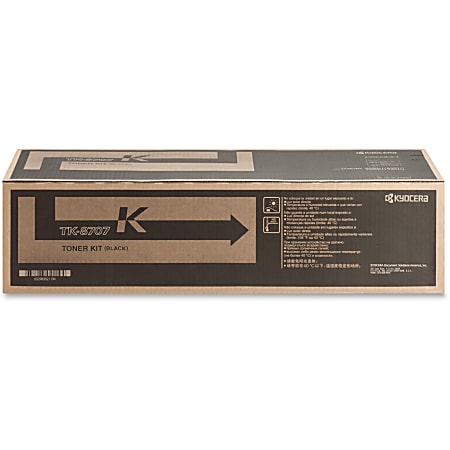Kyocera TK 8707C - Black - original - toner cartridge - for TASKalfa 6550ci, 7550ci