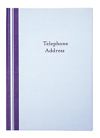 Office Depot® Brand Fashion Ringbound Telephone/Address Book, 7