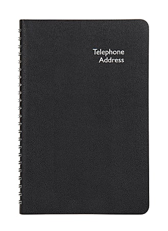 Office Depot® Brand Pajco Pocket Telephone/Address Book, 3 5/8" x 6 1/2